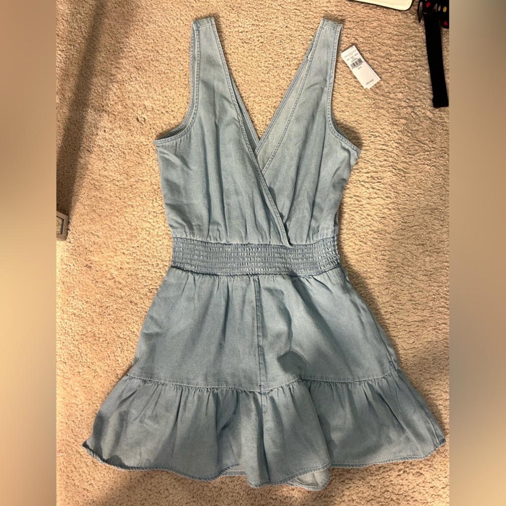 American Eagle denim romper, NWT